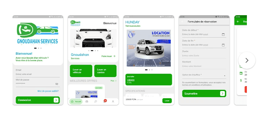 Vehicle Rental Application